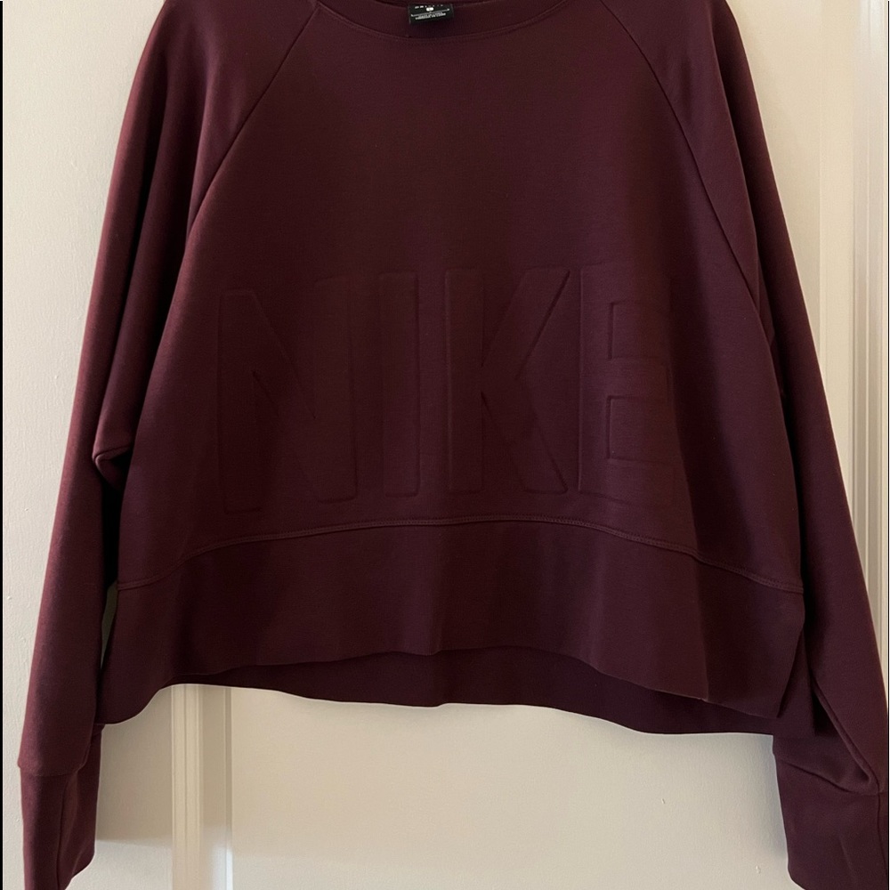 Burgundy Nike Sweatshirt